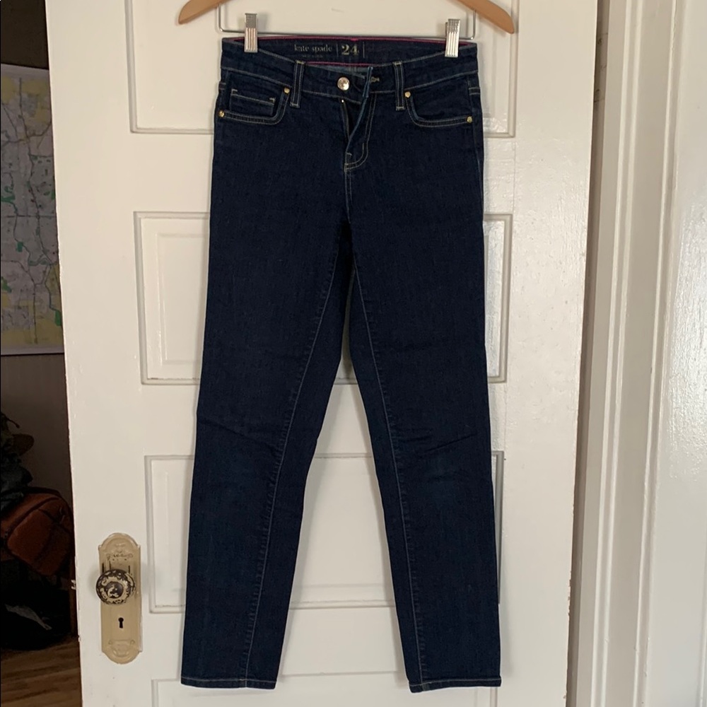 Kate Spade Blue Skinny Jeans Modern Fit